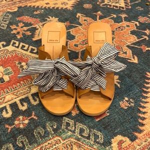 Dolce Vita Amber Block Heeled Mule Sandals, Size 6